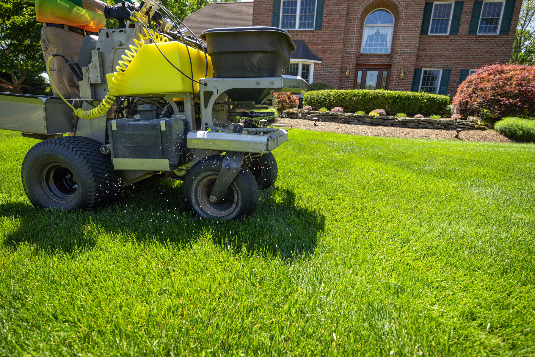 fall lawn fertilization helps grass recover from summer stress